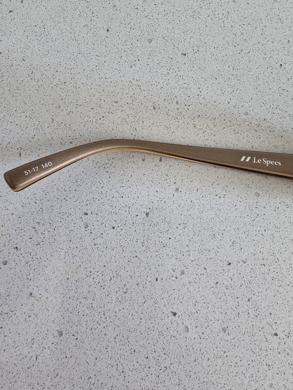 Le Specs Outta Love Brown Oval Women's Sunglasses - Like New - Picture 7 of 9